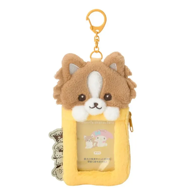Sanrio Always Together Pet Chihuahua ID-kortholder med glidelås