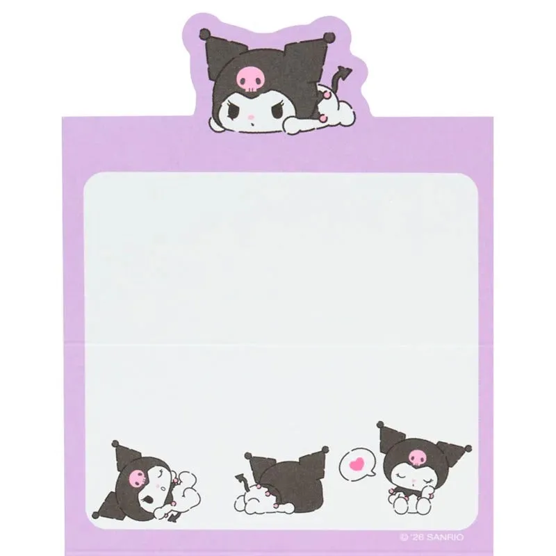 Hello Kitty Strike A Pose Series Kuromi Mini Notes Memo Pad notatblokk 40 ark