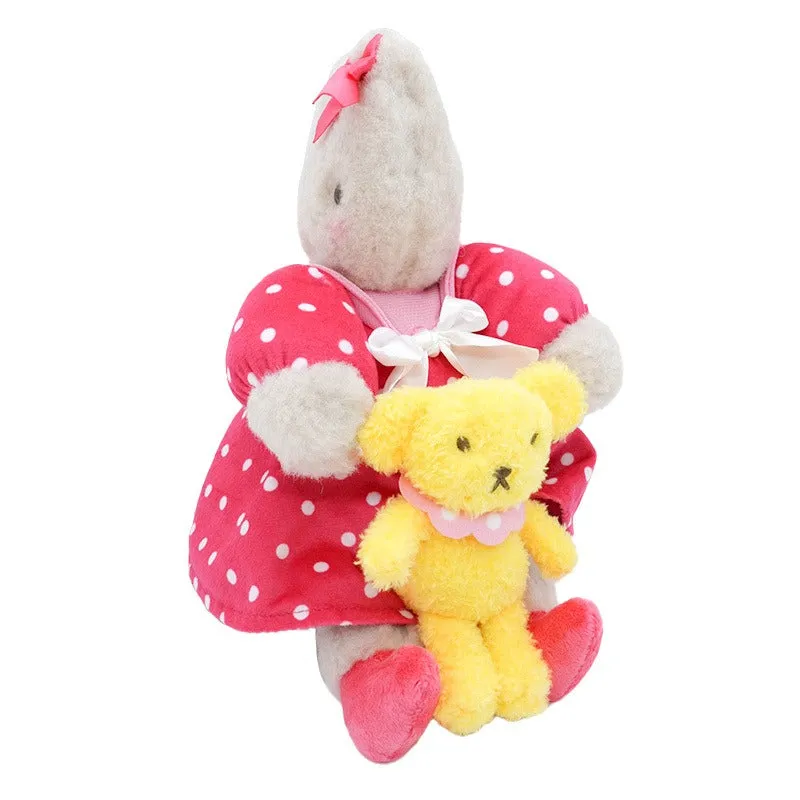 Marroncream Teddy Friend Series plysjbamse 8 tommer