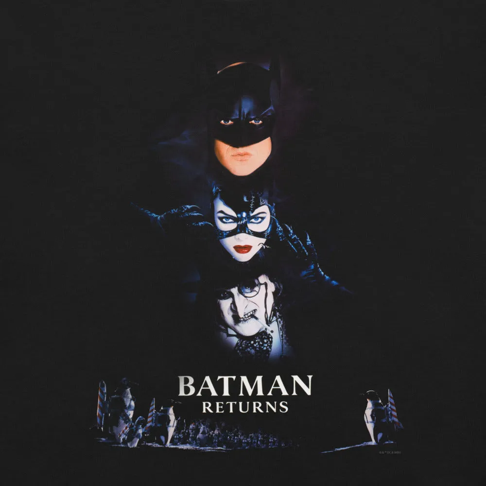 Batman Returns t-skjorte svart bomull