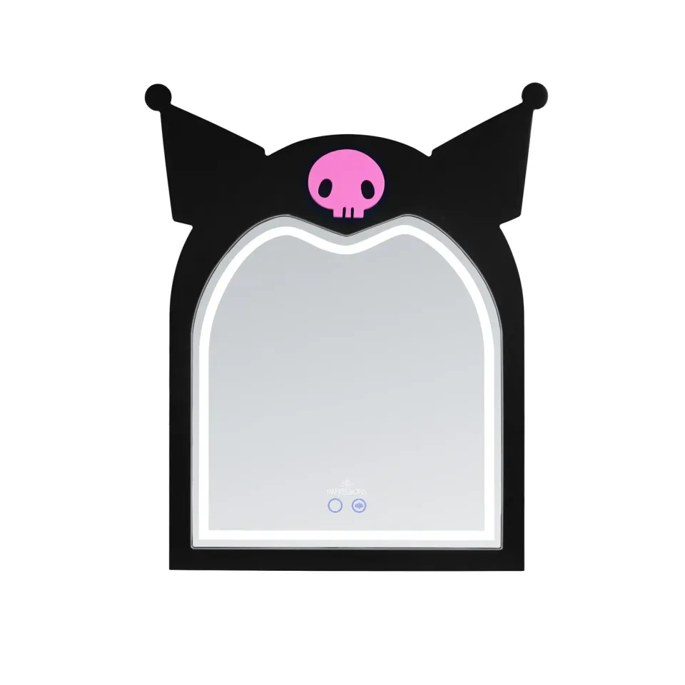 Hello Kitty Kuromi Arch RGB bord-speil med fargelys