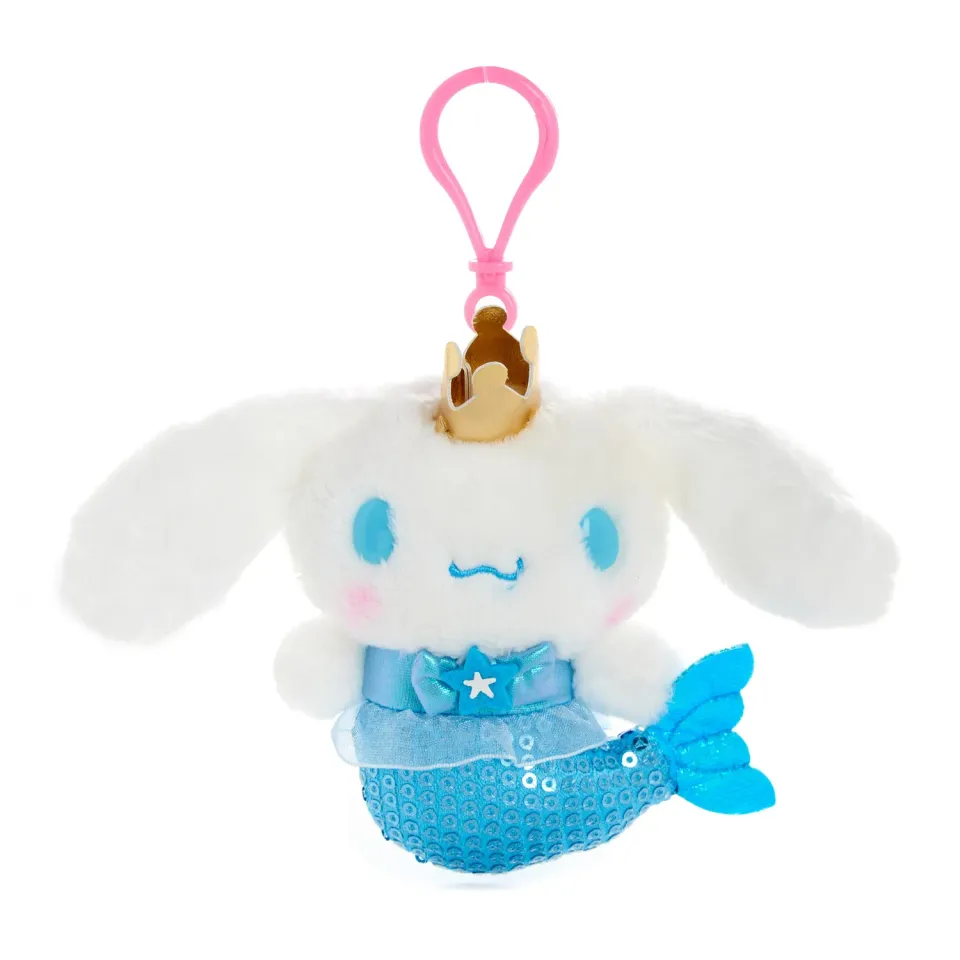 Cinnamoroll Mermaid Shimmer Series Plush Mascot Clip plysjklips