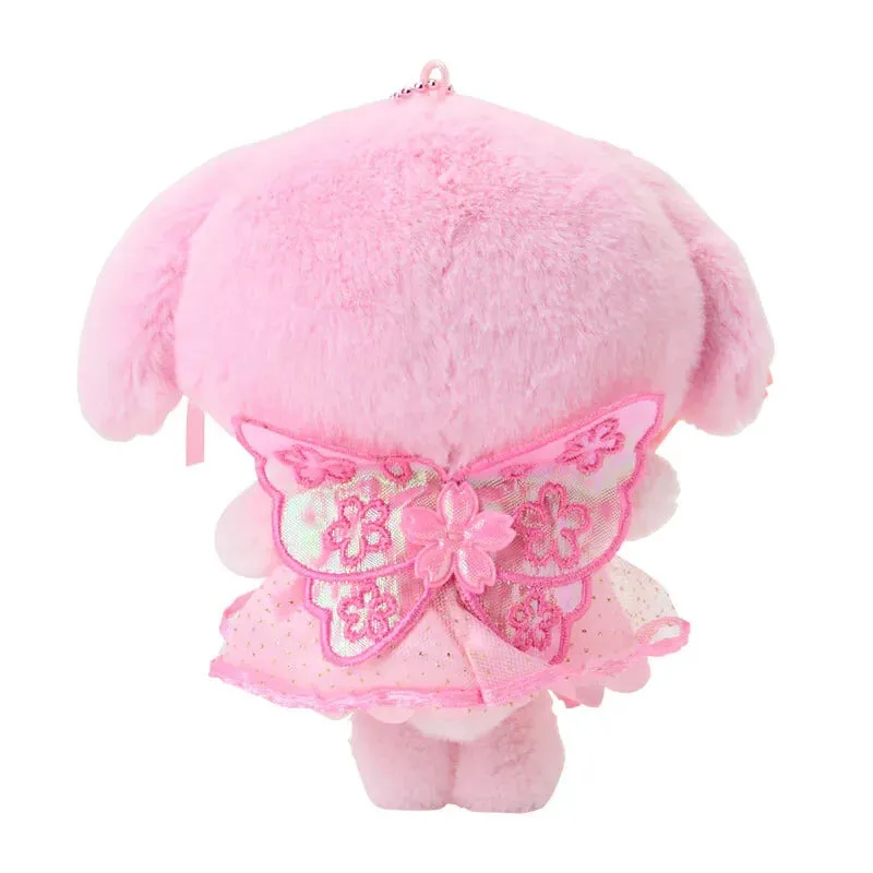 My Melody Cherry Blossom Fairies plysj nøkkelring med klemme