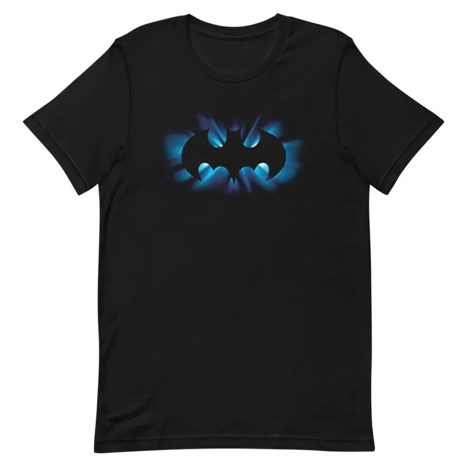 Batman Forever Opening Credits Logo T-skjorte svart