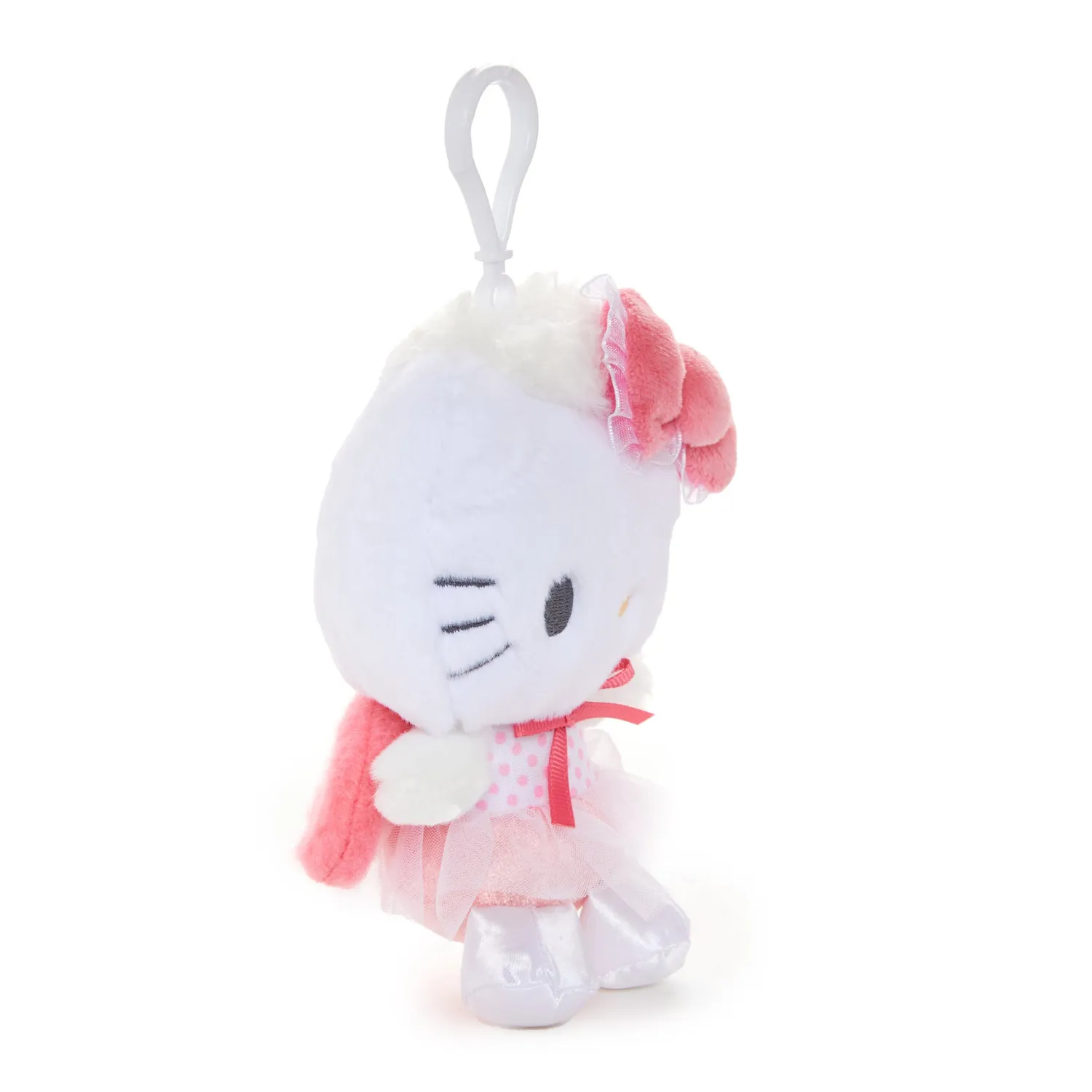 Hello Kitty Ballerina Angel Series plysjklips 5 tommer