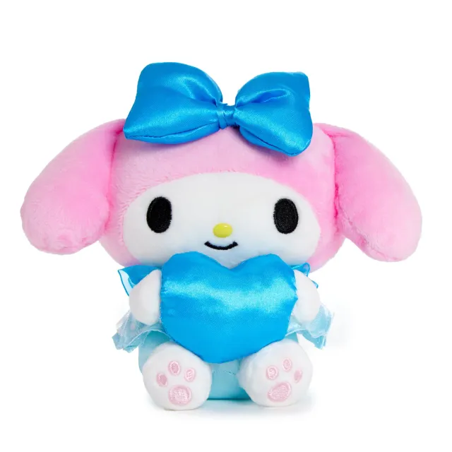 Hello Kitty and Friends My Melody Bean Doll Plush Something Blue plysjdukke 6 tommer