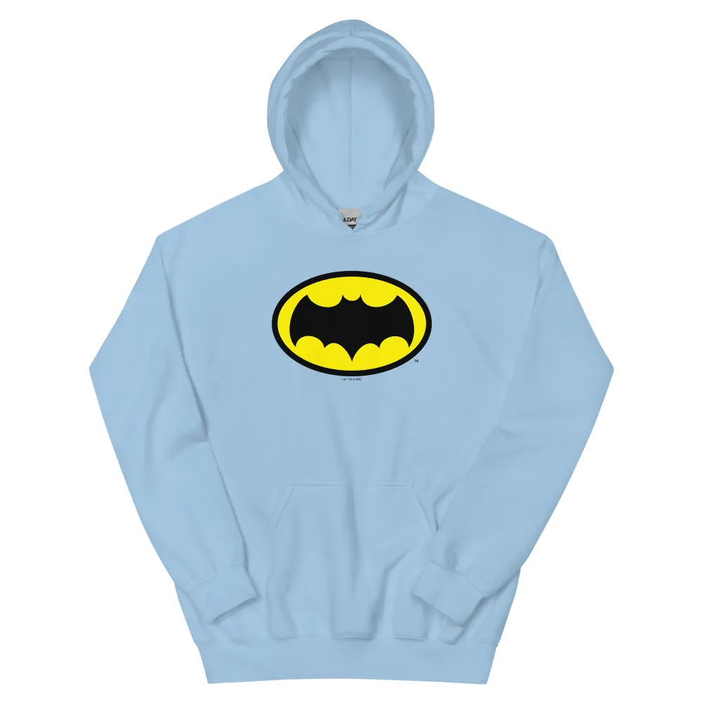 Batman Classic TV Series Batman Logo hettegenser Indigo Blue