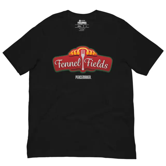 Peacemaker Fennel Fields T-skjorte svart bomull
