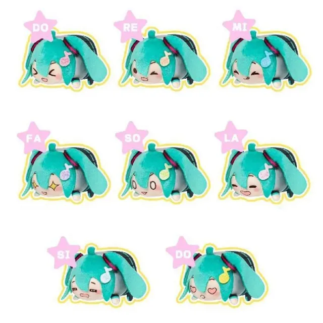 Neo Tokyo Solfeggio Hatsune Miku kosebamse blind box 10 cm tilfeldig