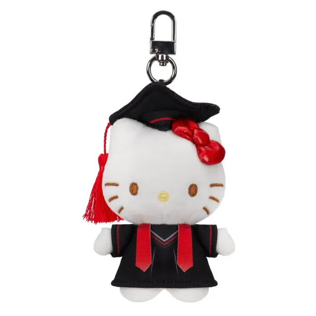 Hello Kitty and Friends Graduation Plush Maskot nøkkelring Hello Kitty