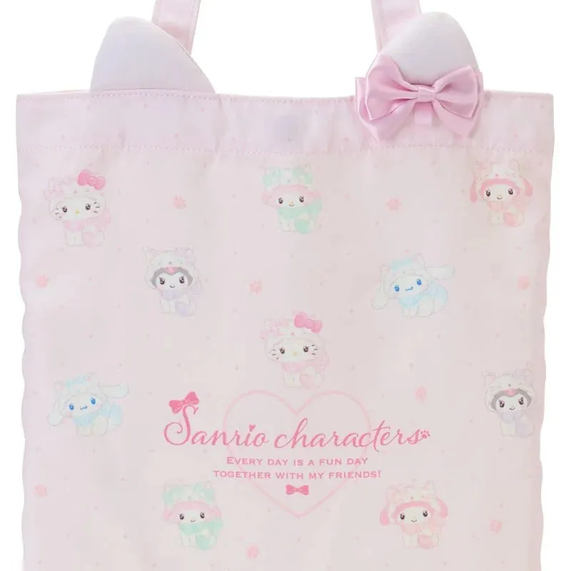 Hello Kitty Milky Kitten Series Sanrio Characters totebag med magnetlås