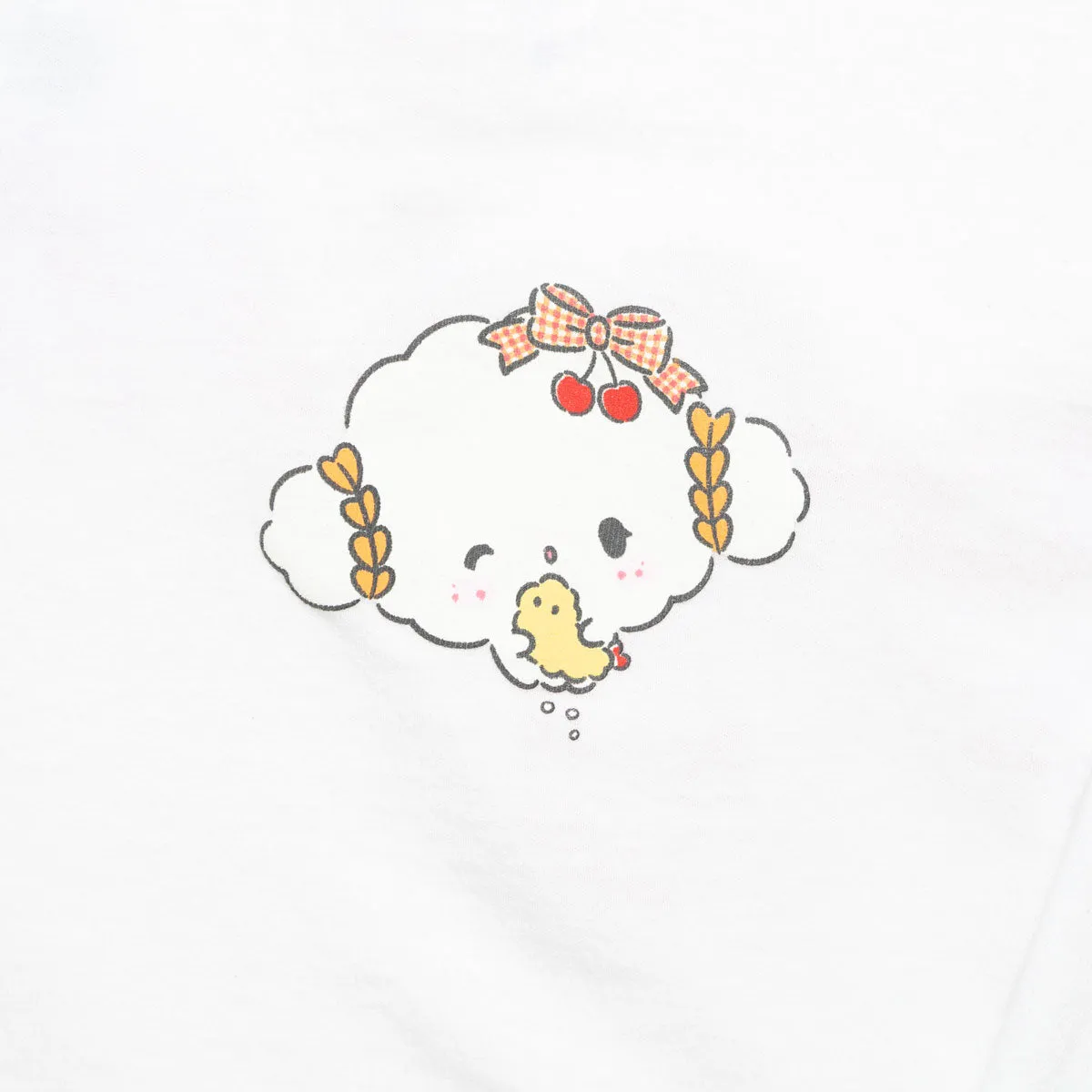 Hello Kitty Cogimyun x JapanLA Cropped Spirit Jersey genser hvit bomull