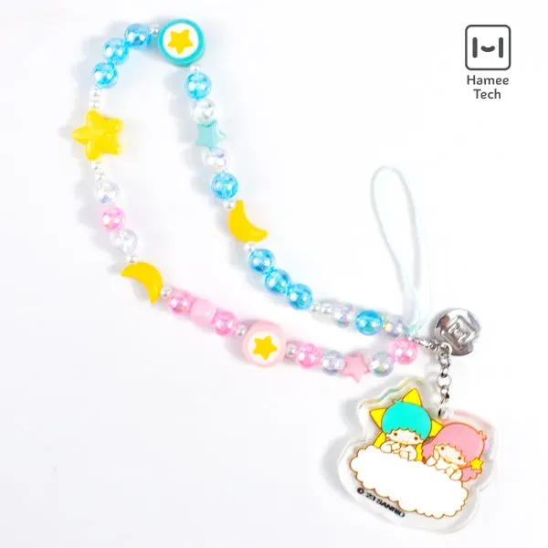 Hello Kitty and Friends LittleTwinStars Beaded Charm håndleddsstropp til mobil
