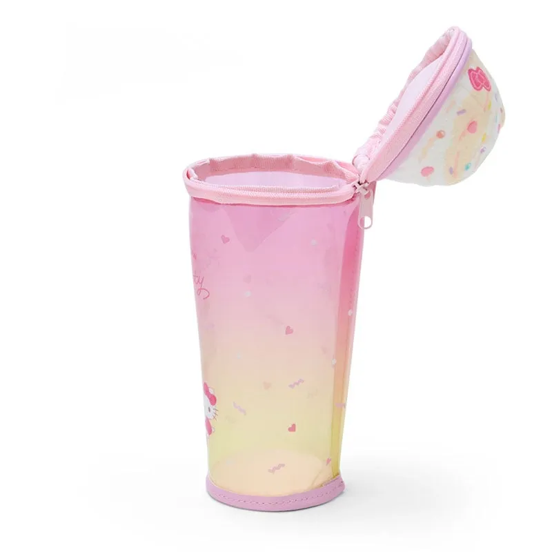 Hello Kitty Ice Cream Party Series pennal gradient med dobbel glidelås