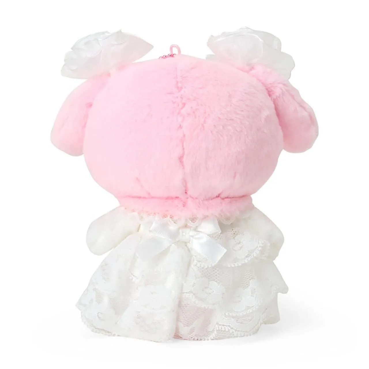 Hello Kitty Lady My Melody White kosedyrnøkkelring hvit 15 cm