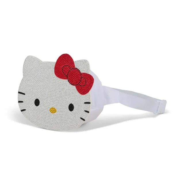 Hello Kitty x Igloo rhinestone kjølebag hvit rumpetaske