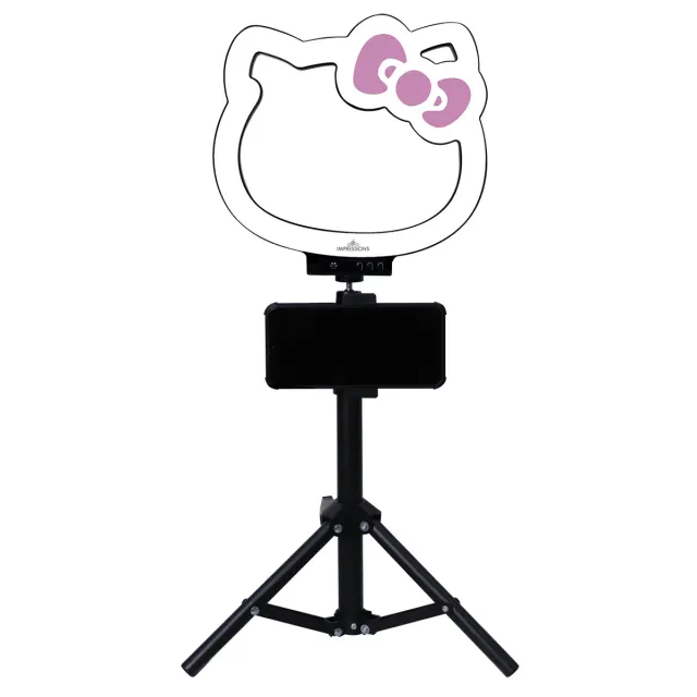 Hello Kitty x Impressions Vanity 10" Desktop Ring Light Tripod RGB