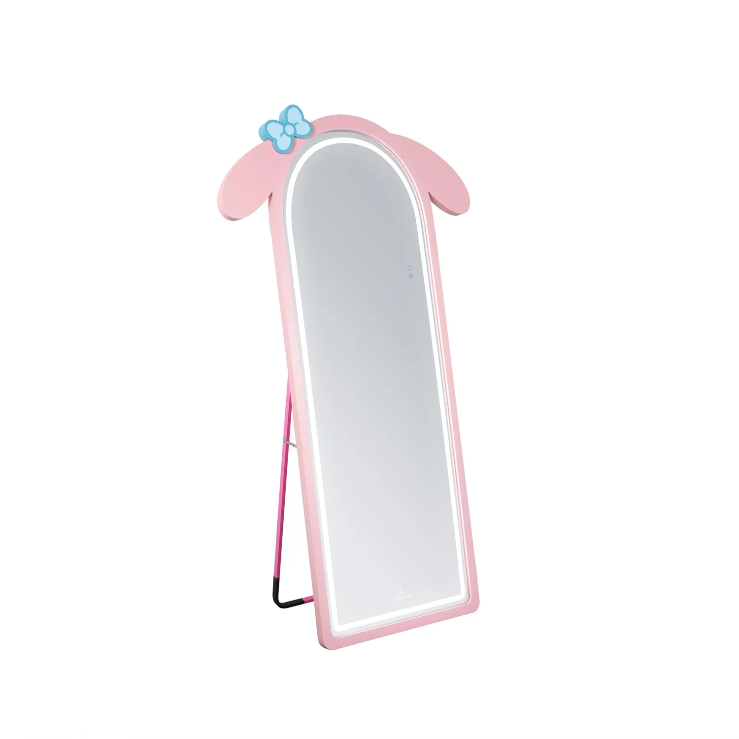 My Melody x Impressions Vanity buet helfigurspeil med RGB-lys