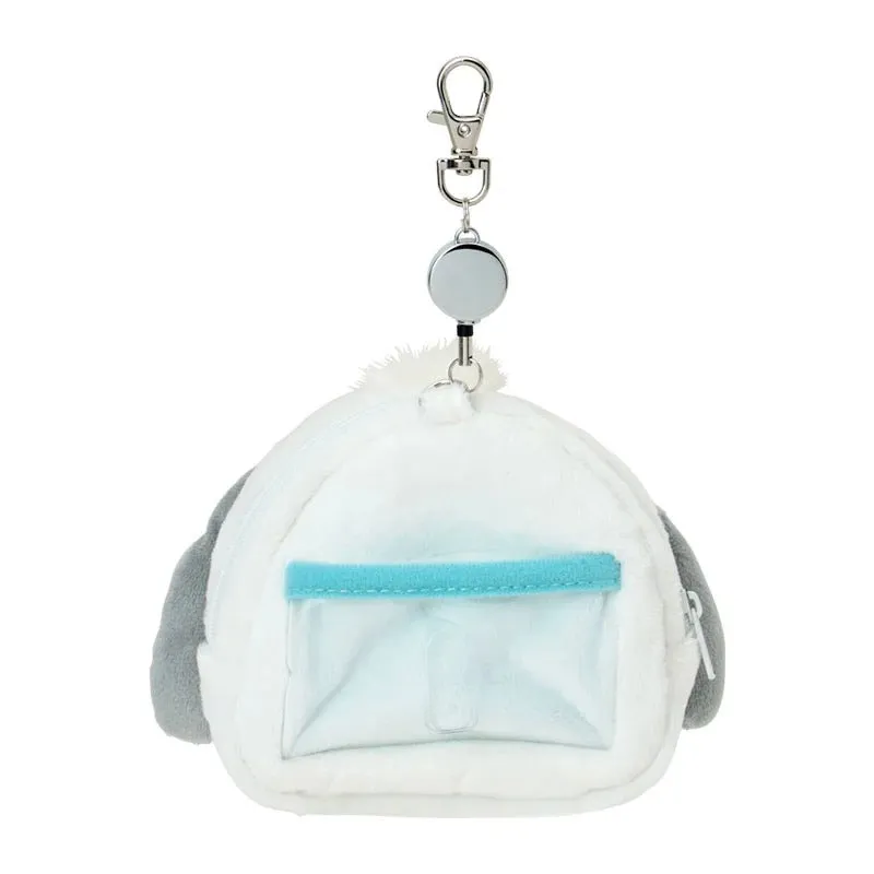 Hello Kitty Pochacco Plush ID Badge Holder & Reel kortholder plysj