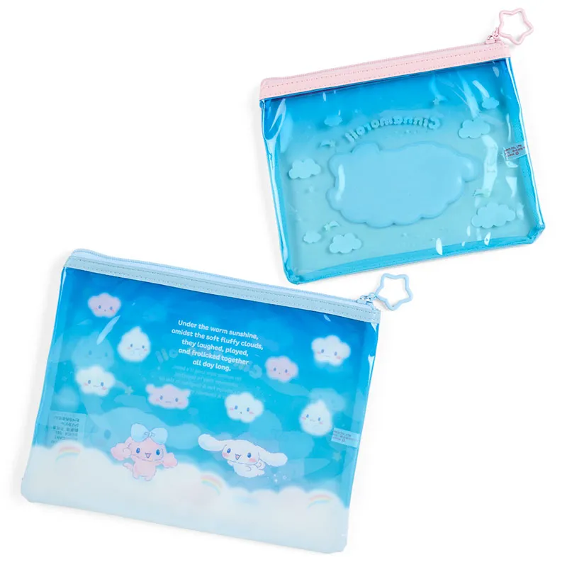 Hello Kitty Cinnamoroll 2-Piece Pouch Set pung 2 stk gjennomsiktig
