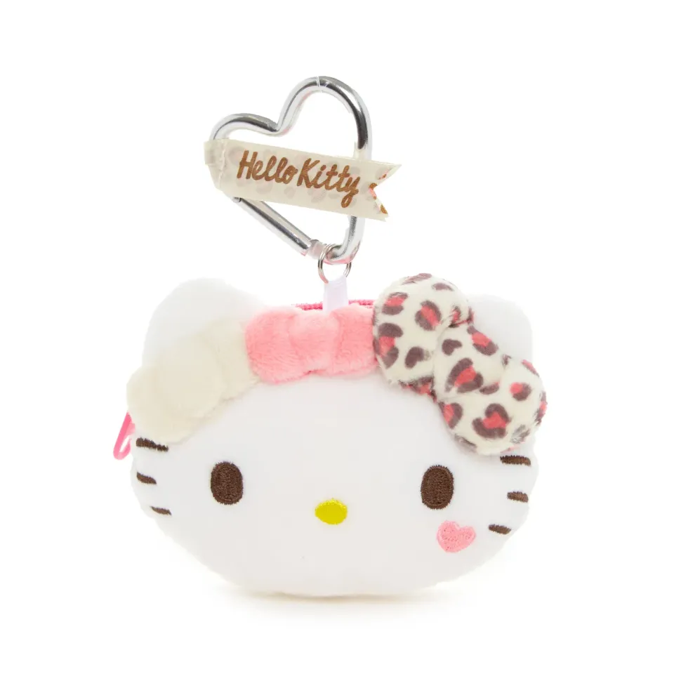 Hello Kitty Trendy Birthday Series myntpung med glidelås leopard
