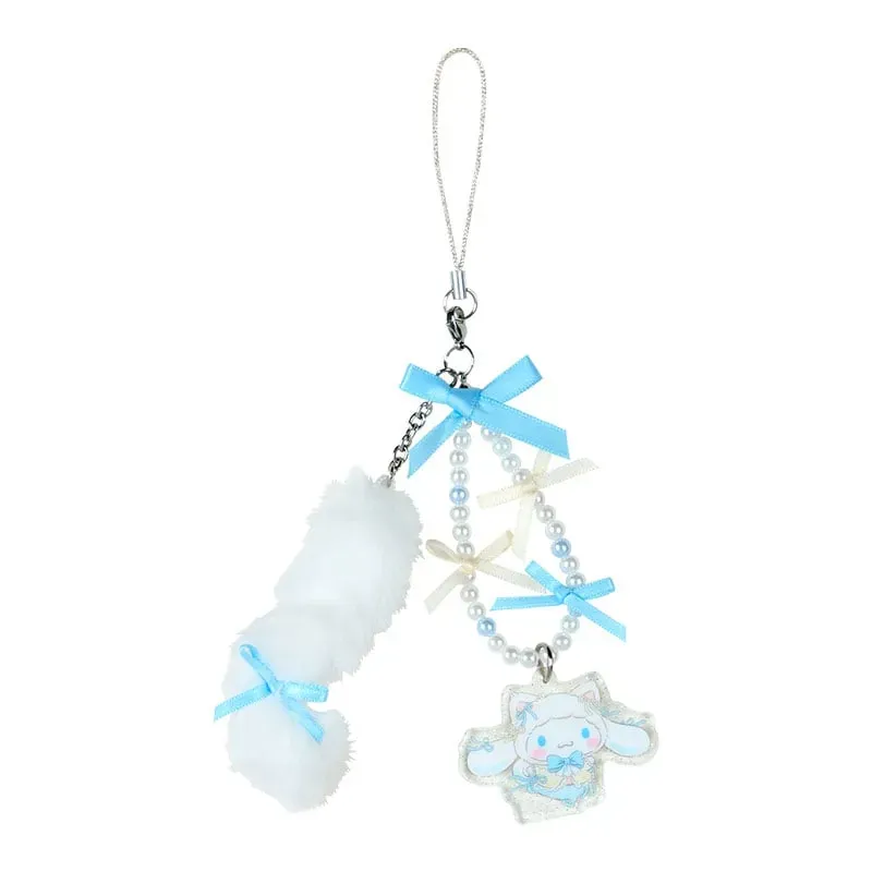 Hello Kitty Ballet Kitten Cinnamoroll mobiltelefonanheng med perler