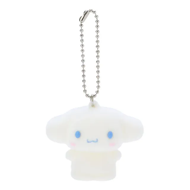 Hello Kitty Cinnamoroll flocked nøkkelringmaskot