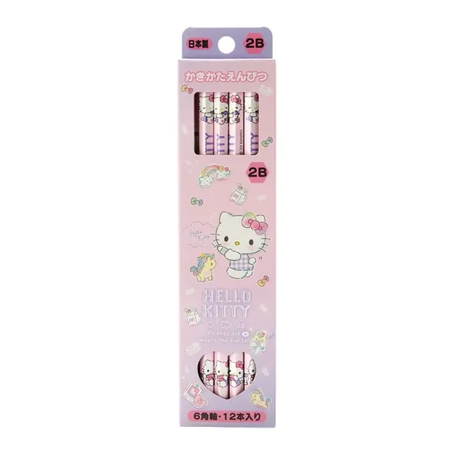 Hello Kitty 12-pc Pencil Set blyantsett 12 stk 2B