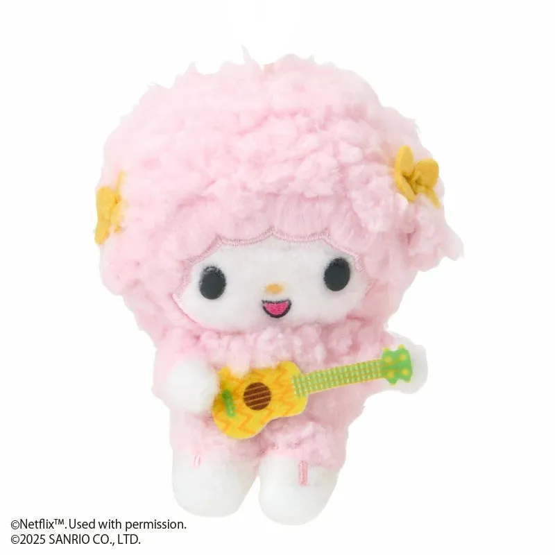 Hello Kitty My Sweet Piano Guitar Plush Mascot nøkkelring
