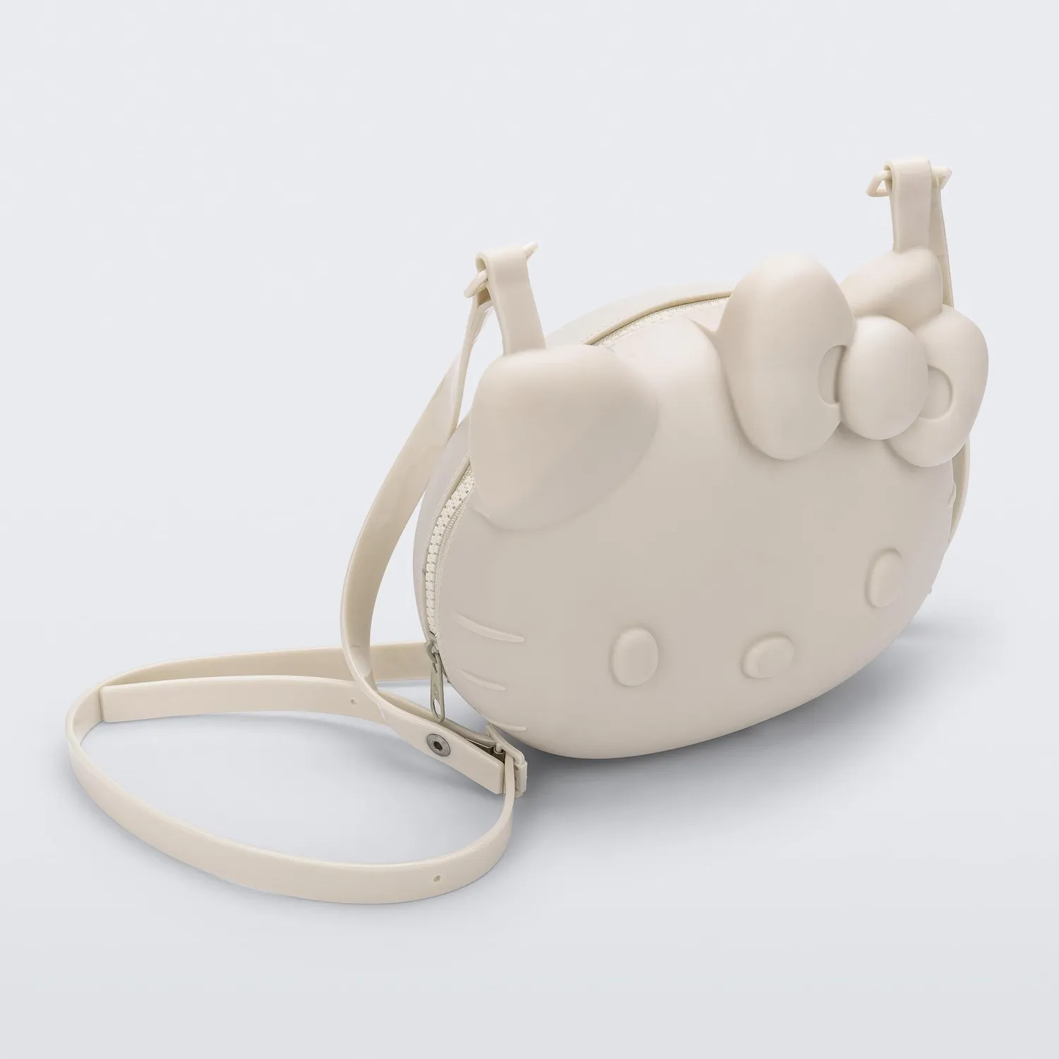 Hello Kitty x Melissa 3D Figural Shoulder Cute Bag skulderveske beige