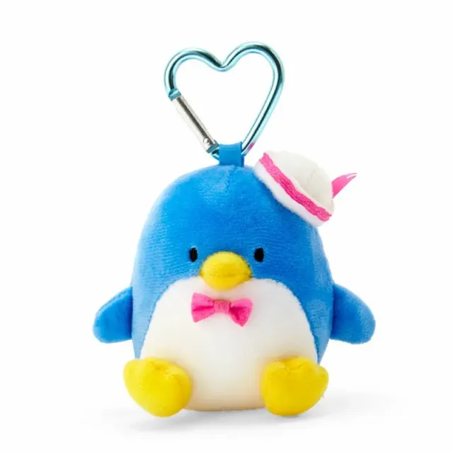 Hello Kitty Tuxedosam Mini Mascot nøkkelring med hjerteklips