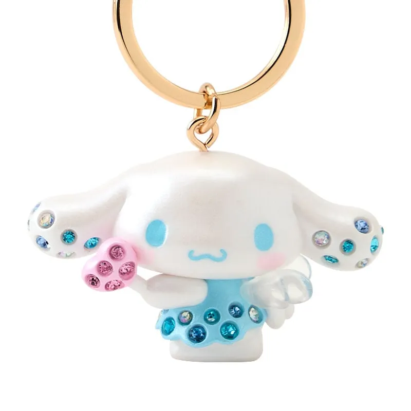 Hello Kitty Dreaming Angel Cinnamoroll Sparkle Keychain nøkkelring