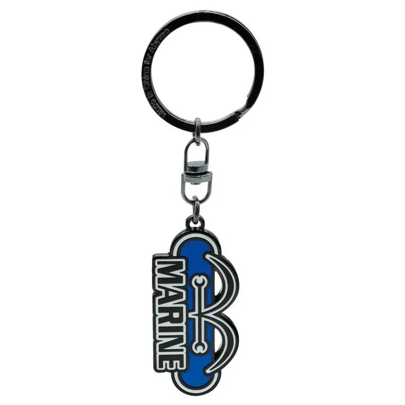 Neo Tokyo One Piece Marine Logo metallnøkkelring 5,2 cm