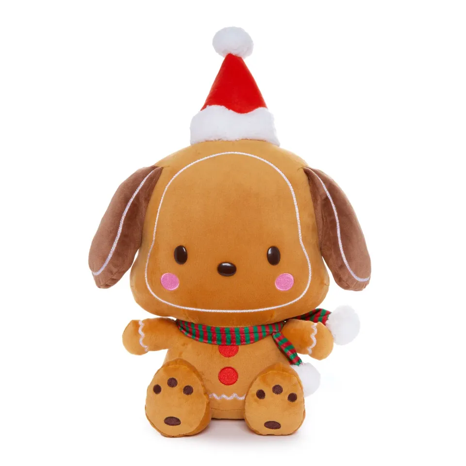 Hello Kitty Holiday Gingerbread Friends Pochacco 12"-bamse