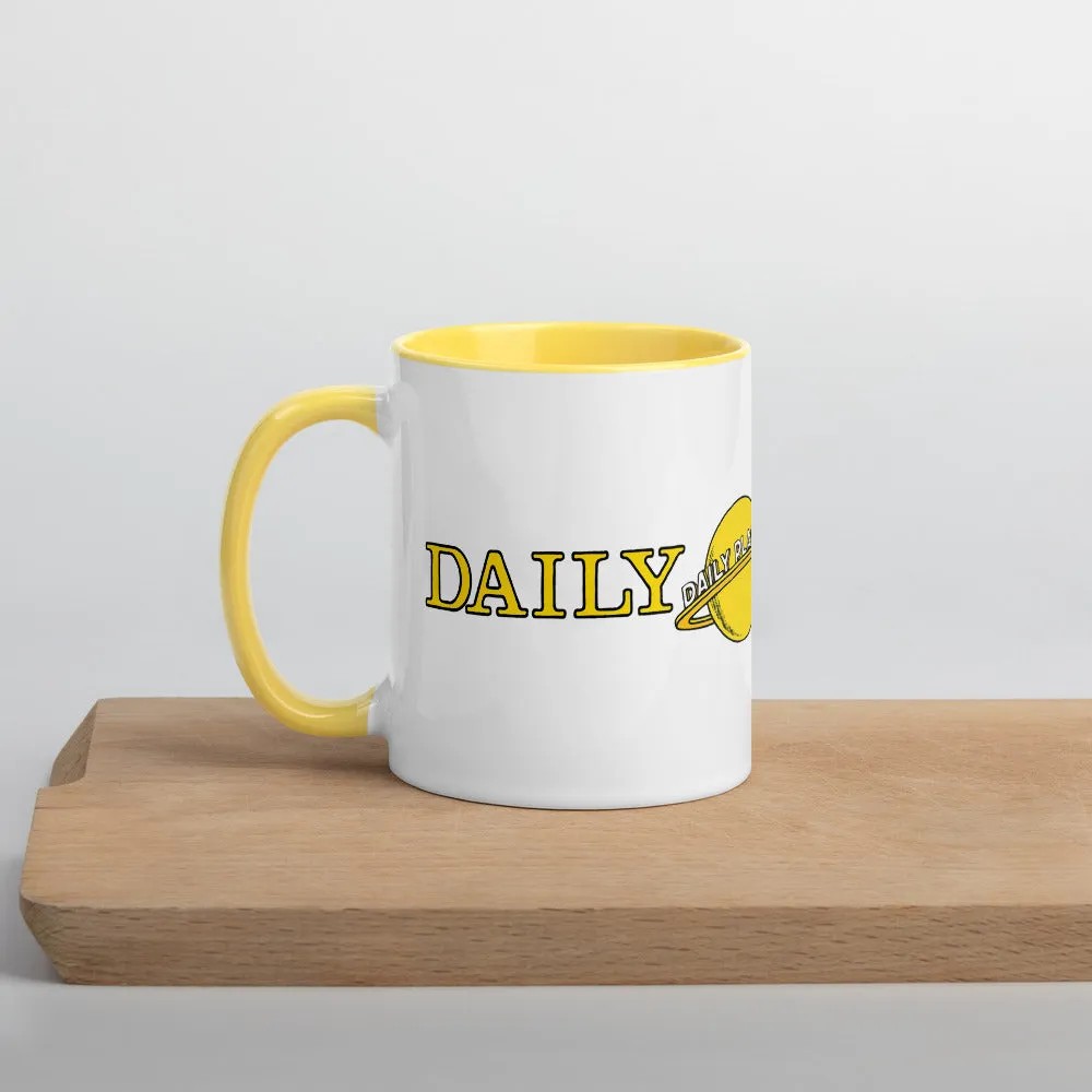 Batman SUPERMAN Daily Planet Logo totonet krus 11 oz gul
