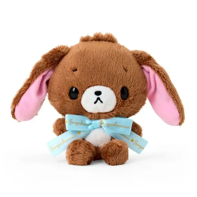 Hello Kitty Kurousa 6” Mascot Plush bamse 6 tommer brodert