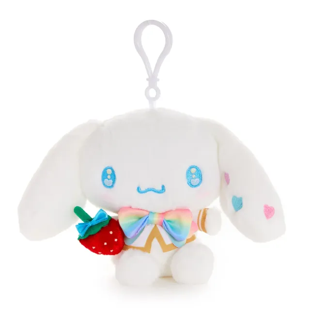 Hello Kitty Strawberry Rainbow Cinnamoroll Plush Mascot Clip – plysjklips