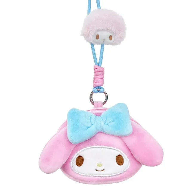 Hello Kitty My Melody 2-Way Bestie snorveske med glidelås