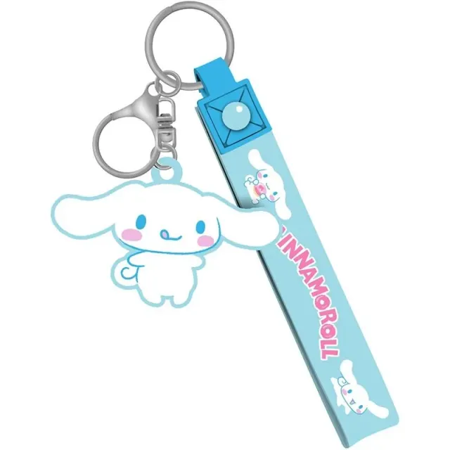 Neo Tokyo Sanrio Cinnamoroll Tasty Treat Double Keychain nøkkelring 15 cm