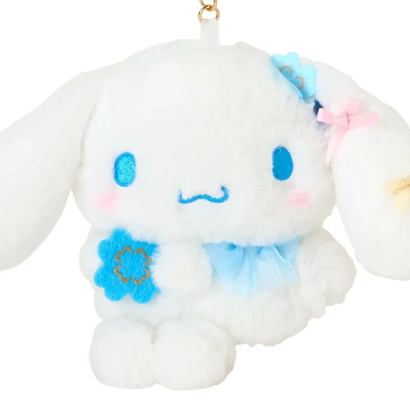 Hello Kitty Blue Clover Cinnamoroll kortholder med uttrekkbar snor og glidelås