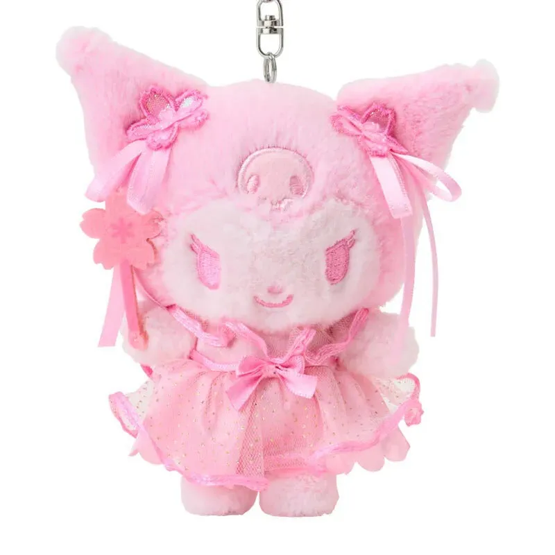 Kuromi Cherry Blossom Fairies plysjnøkkelring 5 tommer