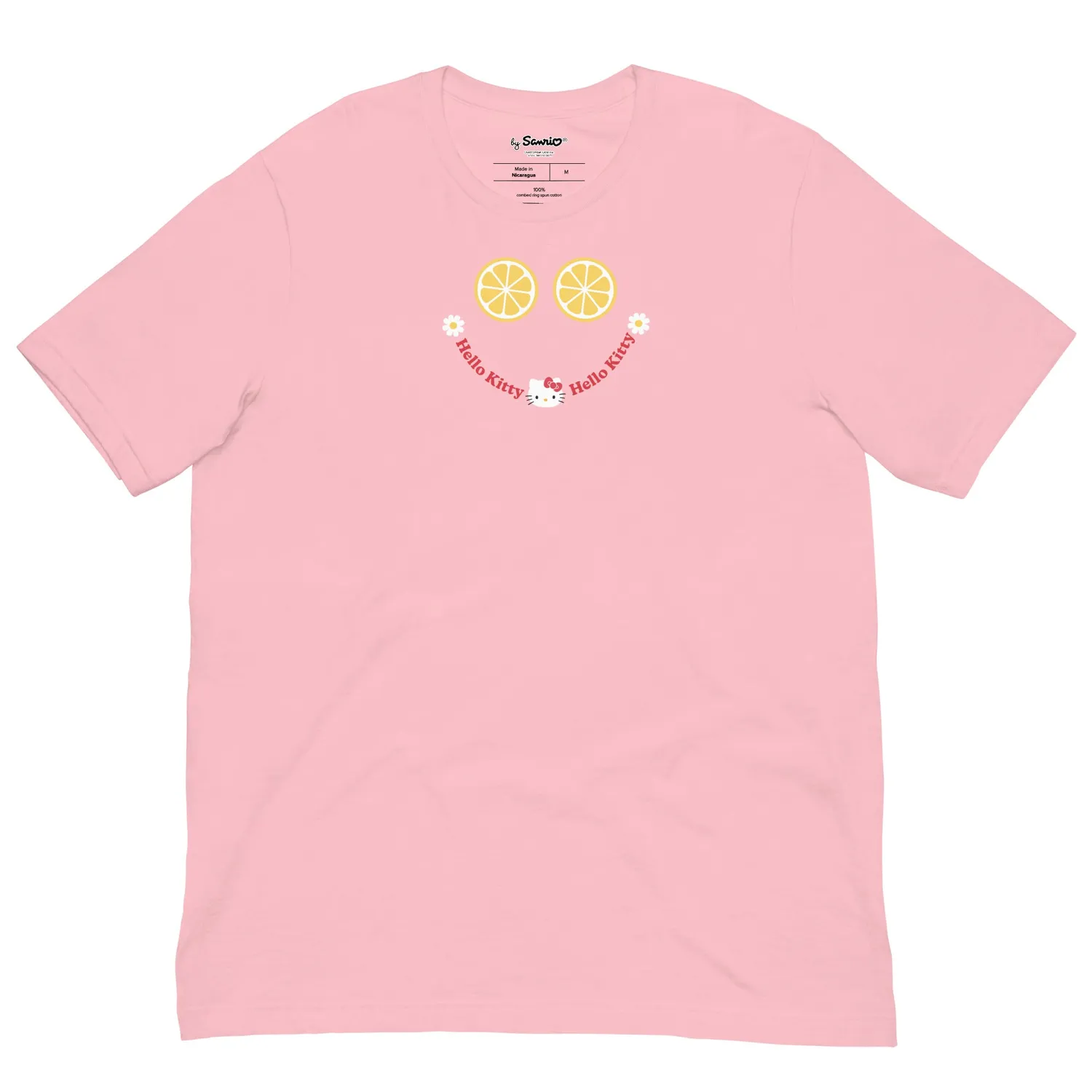 Hello Kitty Summer Smile Tee t-skjorte Heather Prism Dusty Blue bomull