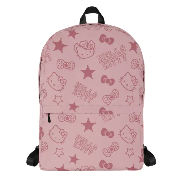 Hello Kitty Pink Western ryggsekk 15 tommer laptop vannavvisende