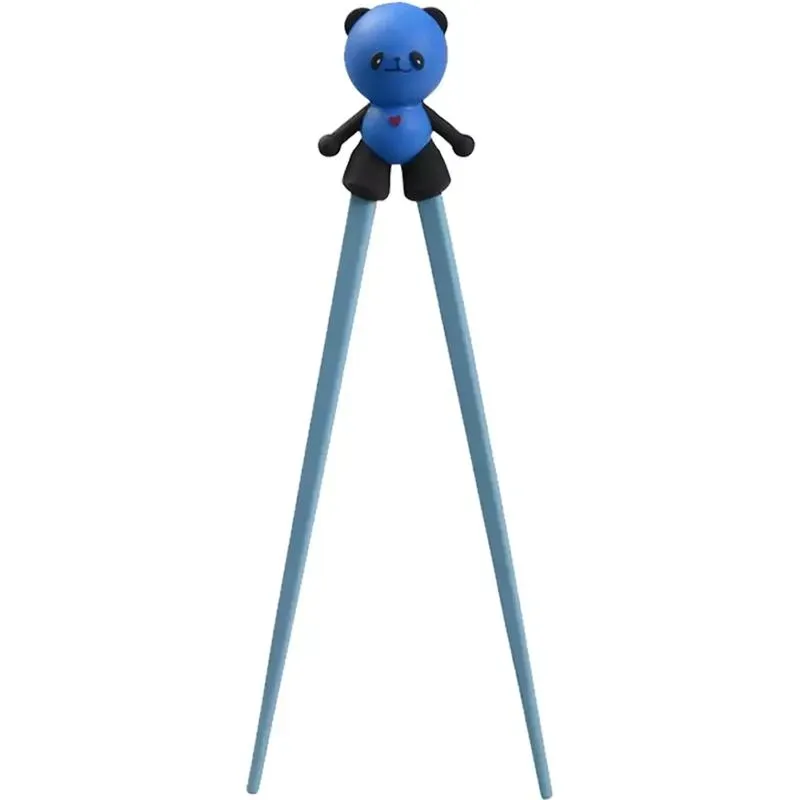 Neo Tokyo Training Chopsticks Blue Panda Bear treningsspisepinner 22 cm