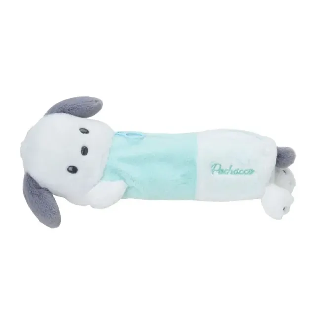 Hello Kitty Pochacco Plush Pal Pencil Case Side Pose plysjpennal