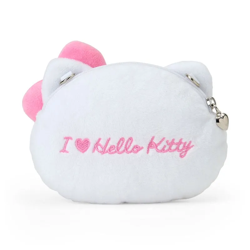 Hello Kitty I Love Hello Kitty Micro Mini Crossbody-veske rosa med glitter