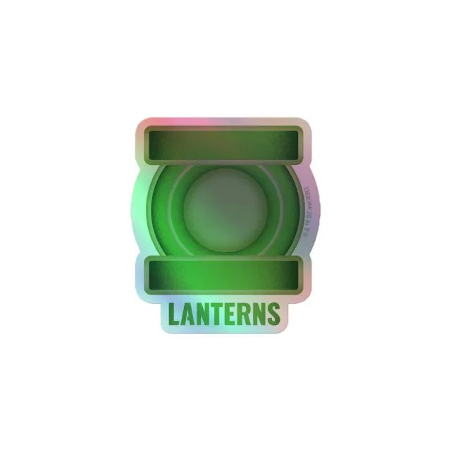 Lanterns Holographic Sticker Logo klistremerke holografisk