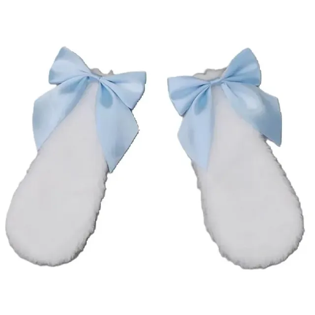 Neo Tokyo Hair Clip Bunny Ears w/Bowknot hårklemme blå
