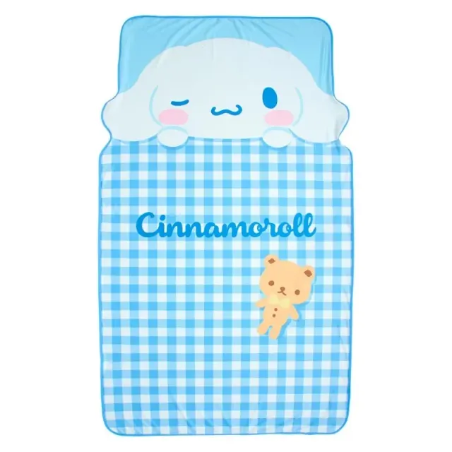 Hello Kitty Naptime Friends Cinnamoroll Throw Blanket pledd kjølende 94 × 157 cm