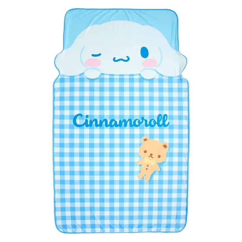 Hello Kitty Naptime Friends Cinnamoroll Throw Blanket pledd kjølende 94 × 157 cm
